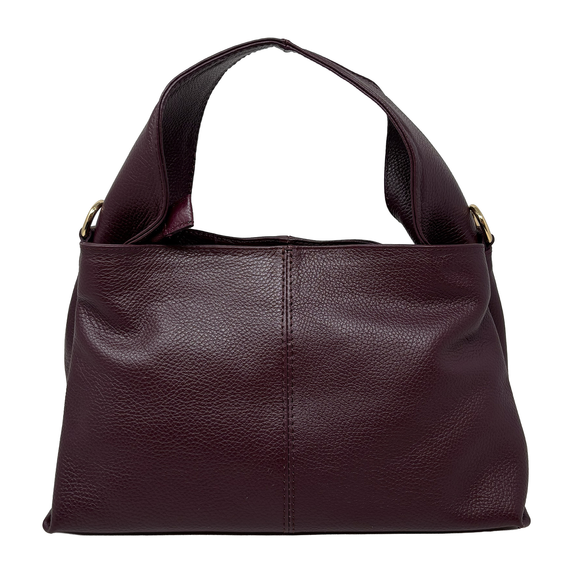Borsa a Mano in Vera Pelle Dollaro Made in Italy