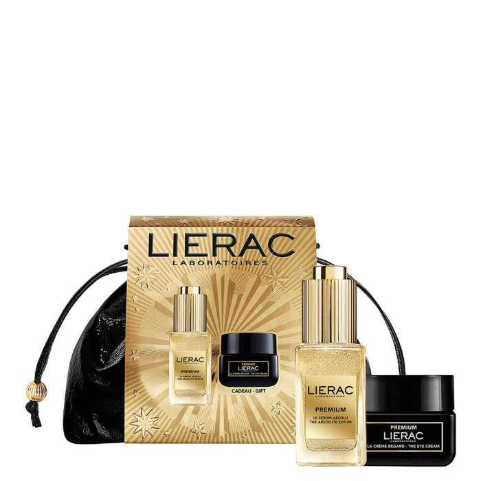 Premium - Coffret Le Sérum Absolu 30 ml + La crème Regard 20 ml + Trousse