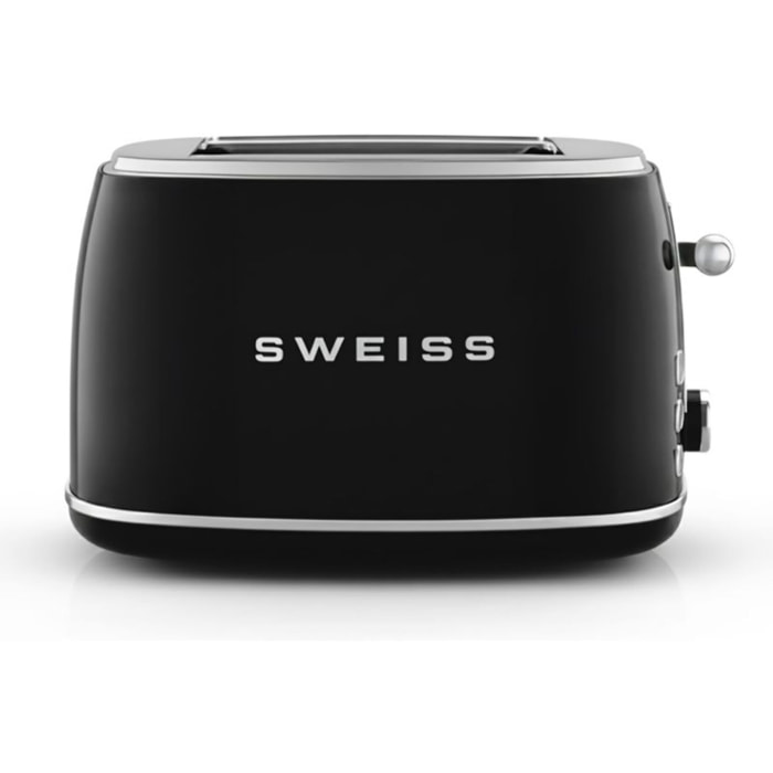 Grille-pain SWEISS vintage noir GRS9