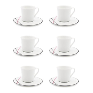 Coffret 6 services à thé BISTROT