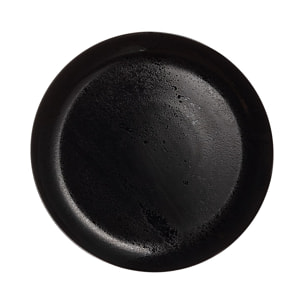 Assiette plate noire 25 cm Diana - Luminarc