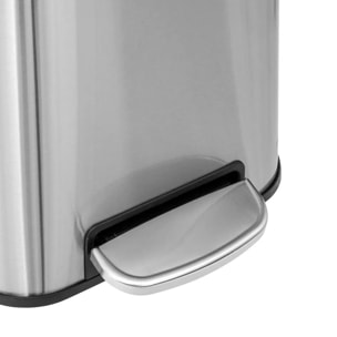 Poubelle "Delta" en inox 30L