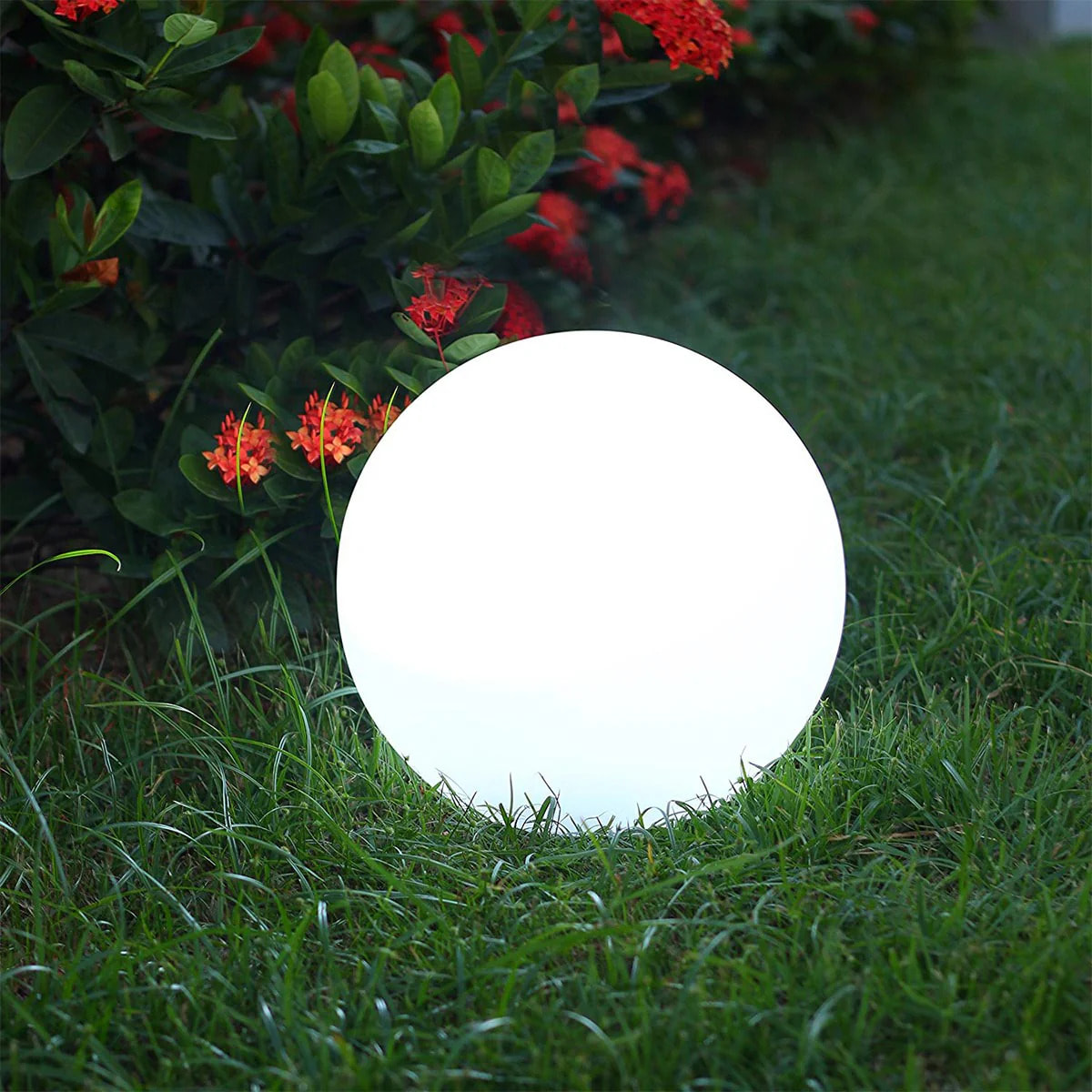 2 Boule lumineuse solaire SOLSTY RGB D30CM