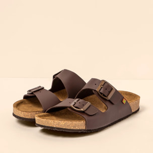 Sandalias NE50 VEGANO BROWN / WARAJI color Brown