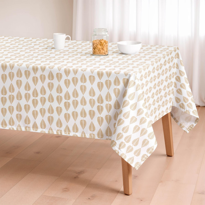 Mantel antimanchas NORLIS OCHRE - 100% algodón