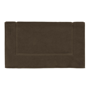 Tapis de bain uni en coton, AQUA, Seigle