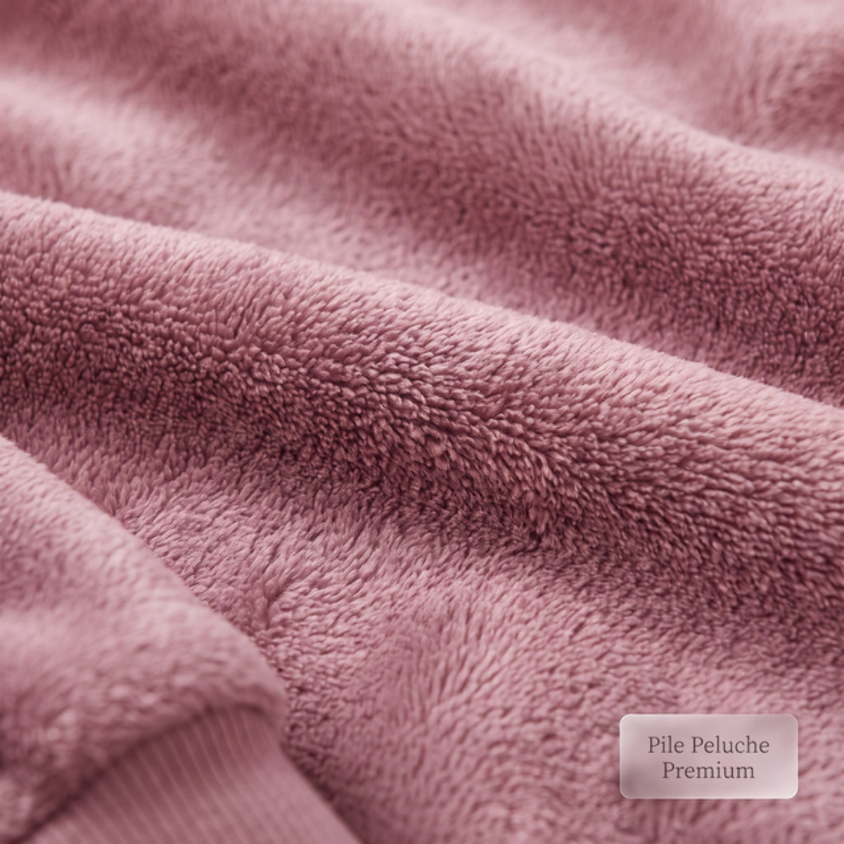 Felpa coperta in poliestere - Rosa