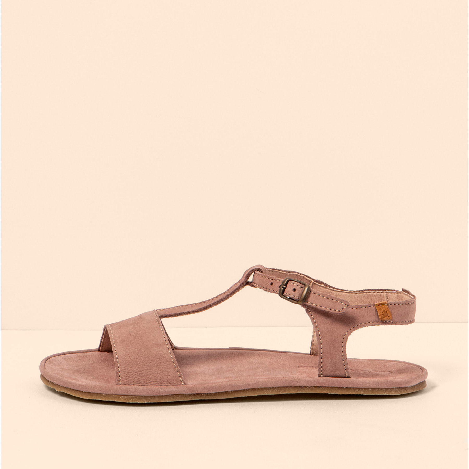 Sandalias N5686 NOBUCK LAVADO MALVA/SATYA color Malva