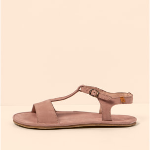 Sandalias N5686 NOBUCK LAVADO MALVA/SATYA color Malva