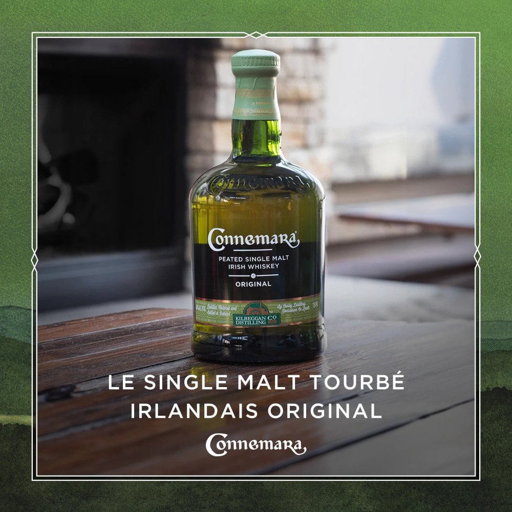 Connemara Original Single Malt Tourbé Irlandais | 40% vol | 70cl