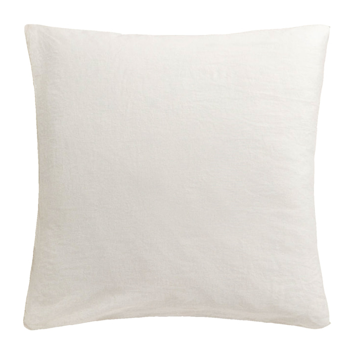 Housse de coussin décorative Blanc