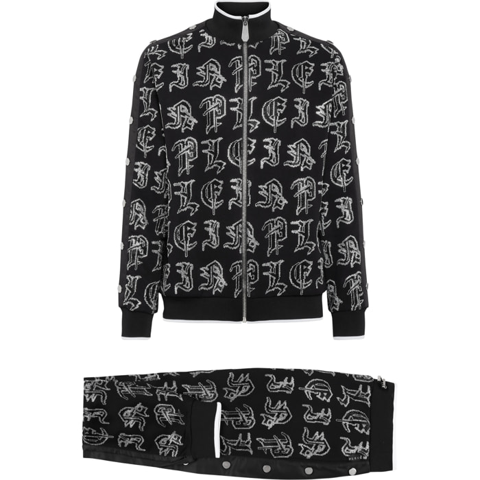 PHILIPP PLEIN Tracksuit: Top & Trousers GOTHIC PLEIN