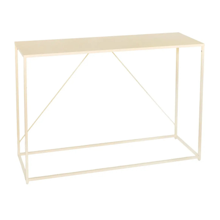 Console Gota beige finition mate poudrée