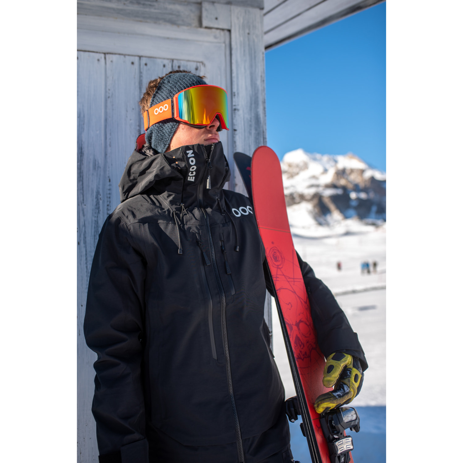 Chaqueta ECOExplorer Jacket Men marca ECOON - Negro