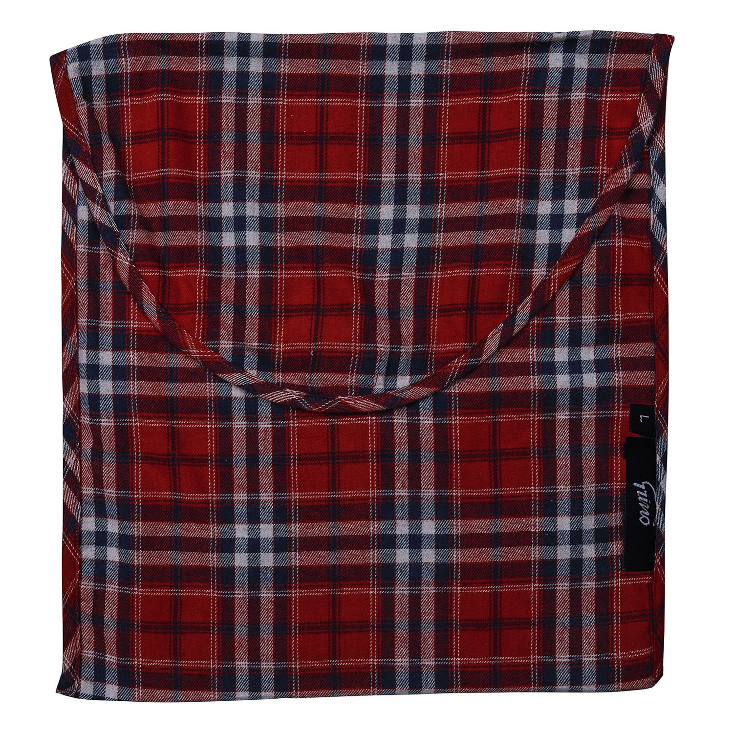 PIGIAMA UOMO uomo flanella invernale quadro rosso blu e bianco