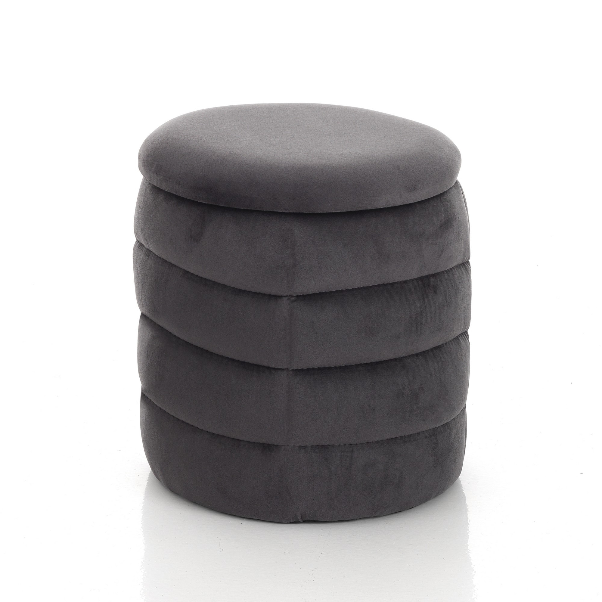 Pouf imbottito contenitore GUM GREY