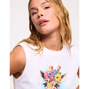 Camiseta Tirantes Blanco - Jirilda