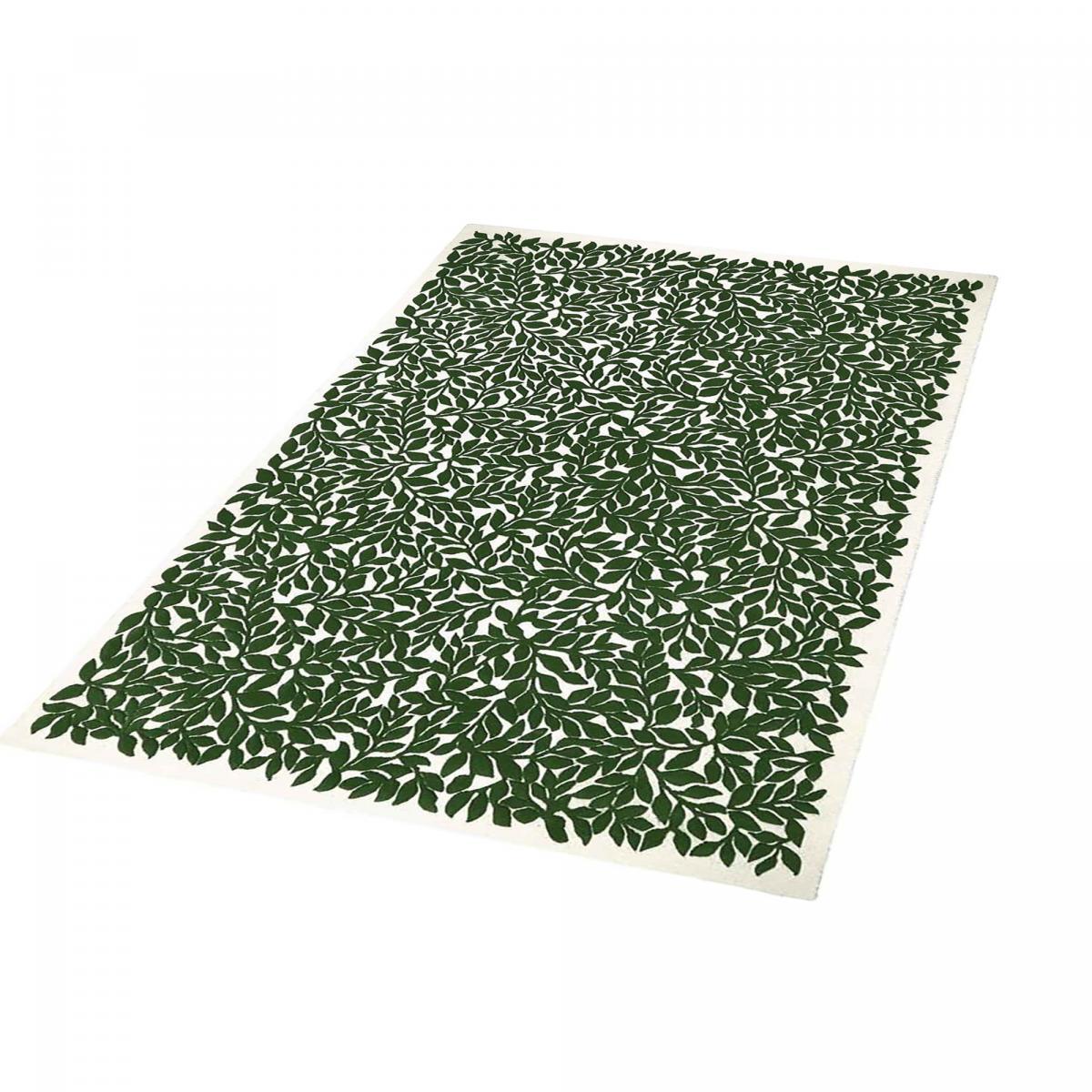Tapis salon et chambre tufté en laine motif géométrique GUJO