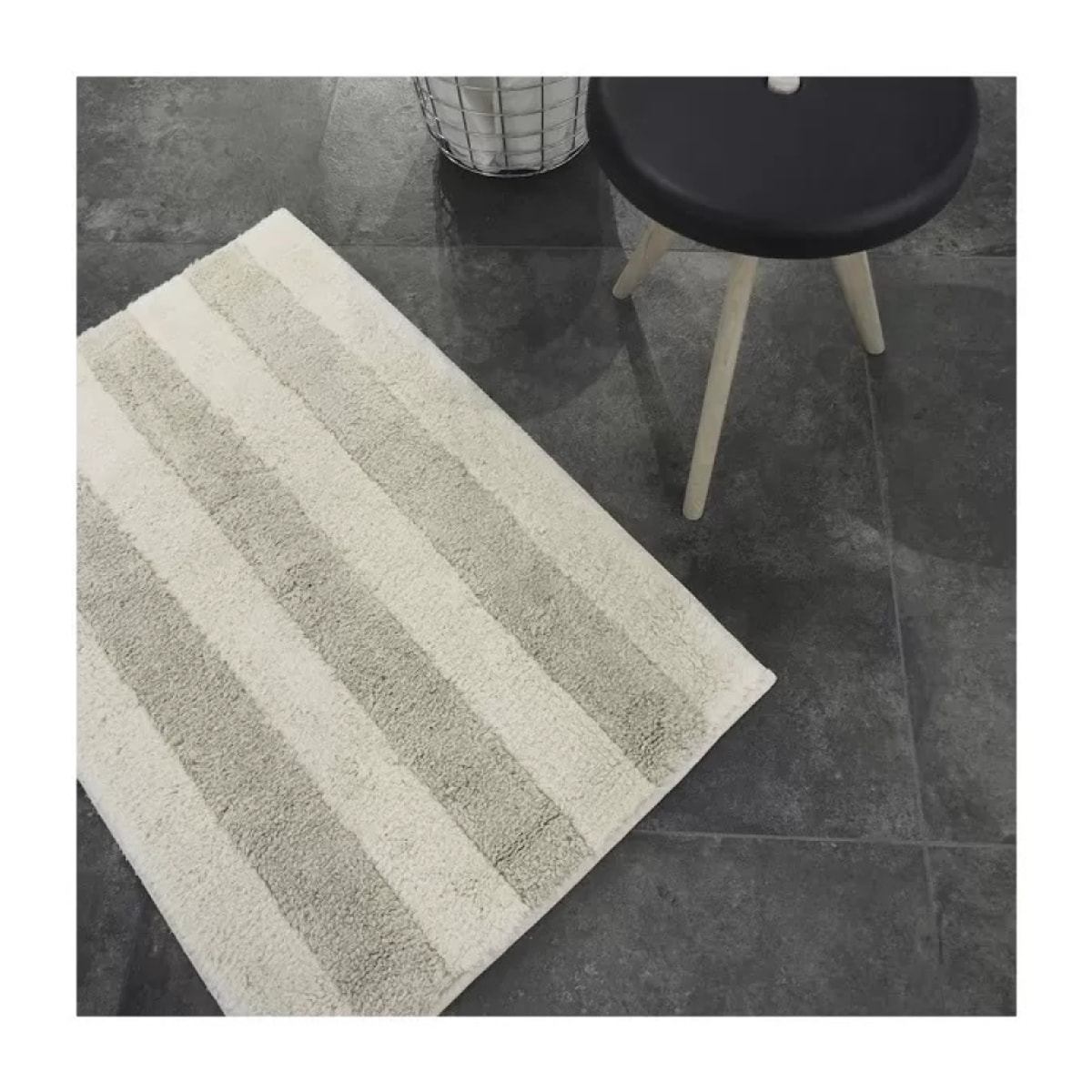 Tapis de bain Conton, Lin TIRA Beige Elements by Spirella