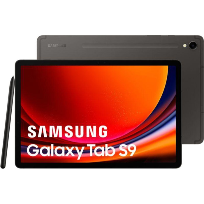 Tablette Android SAMSUNG Galaxy Tab S9 Tablette avec Galaxy AI Version WiFi 256 Go Anthracite