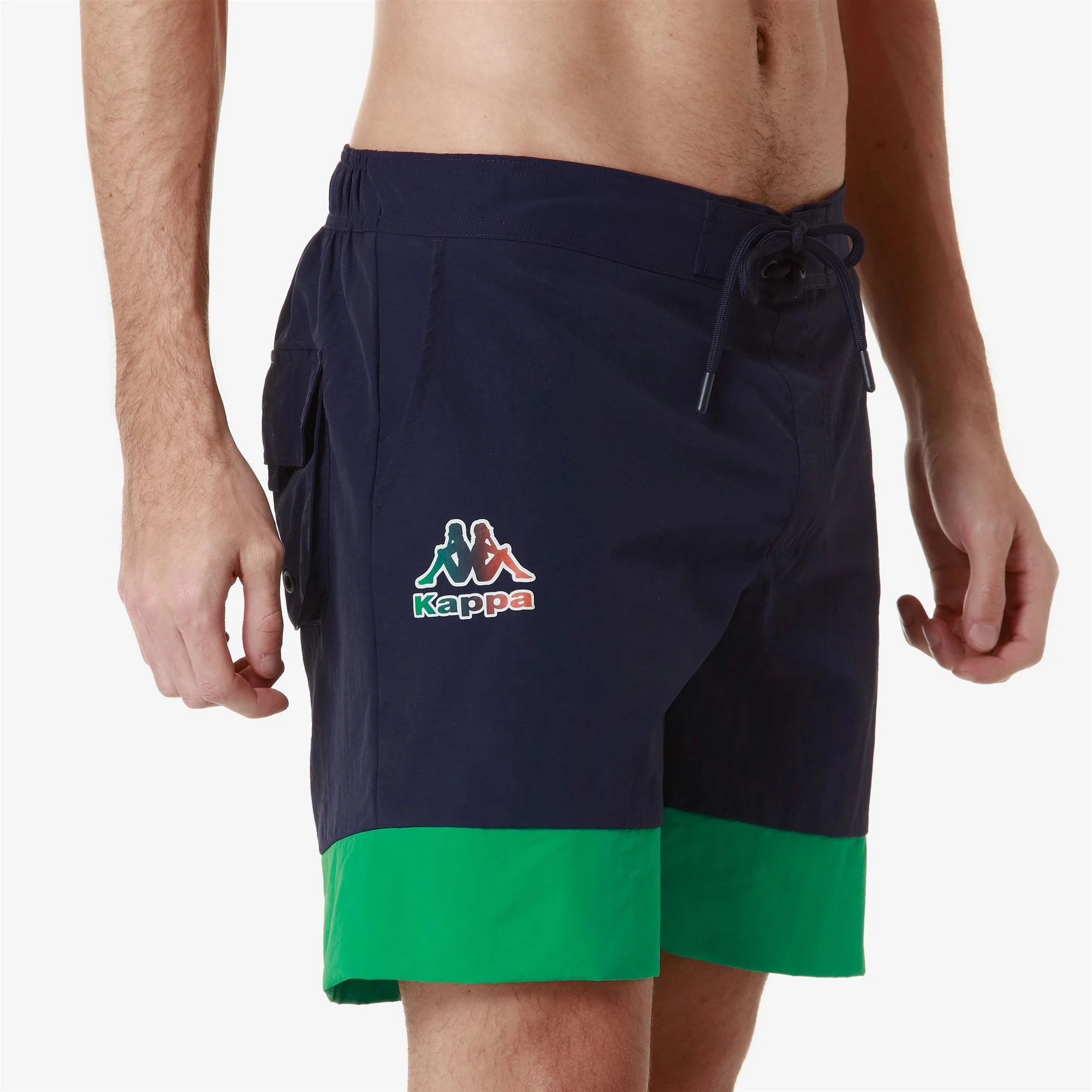 Costumi da Bagno Kappa Uomo Logo Fuxom Blu