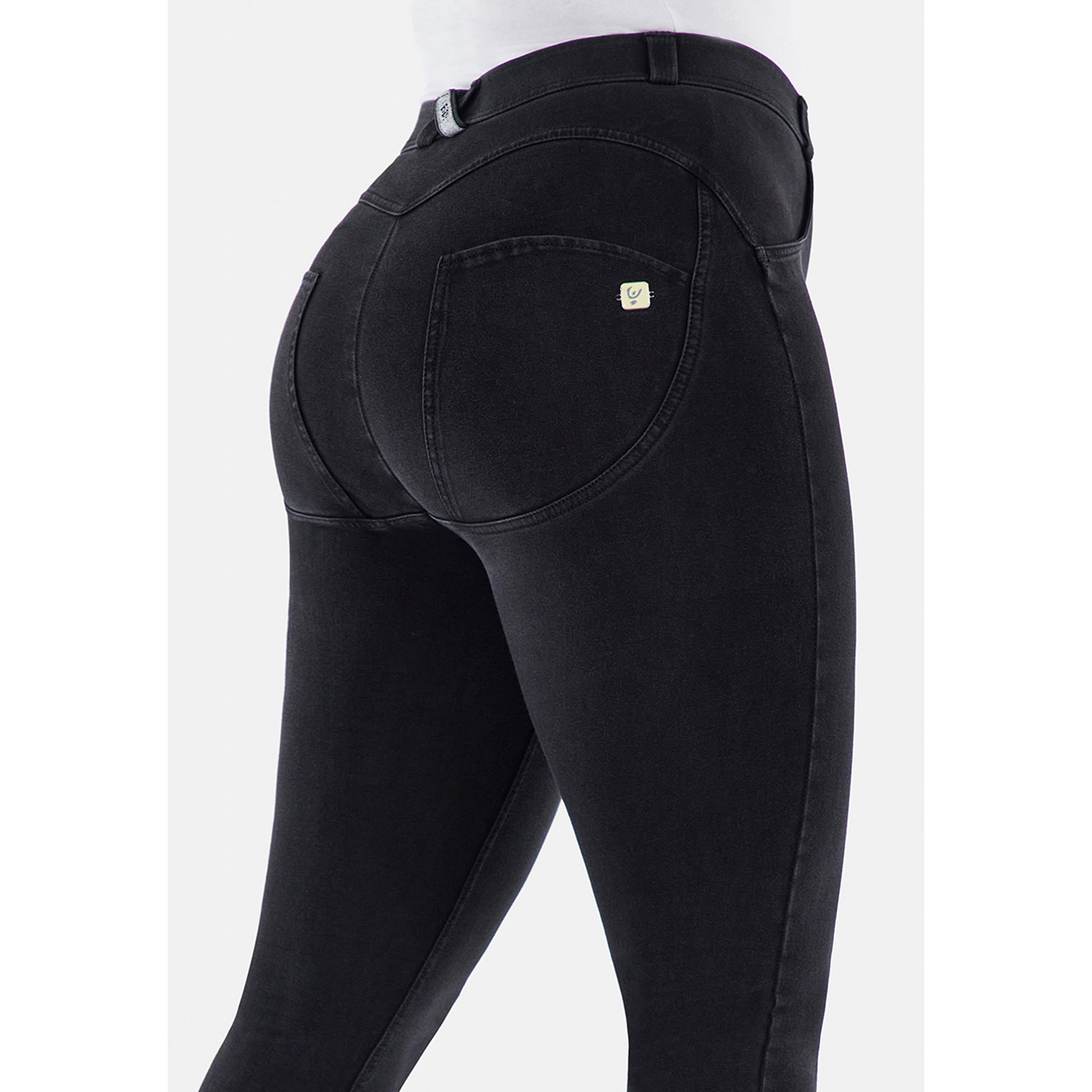 Jeggings push up WR.UP® curvy gamba skinny in cotone