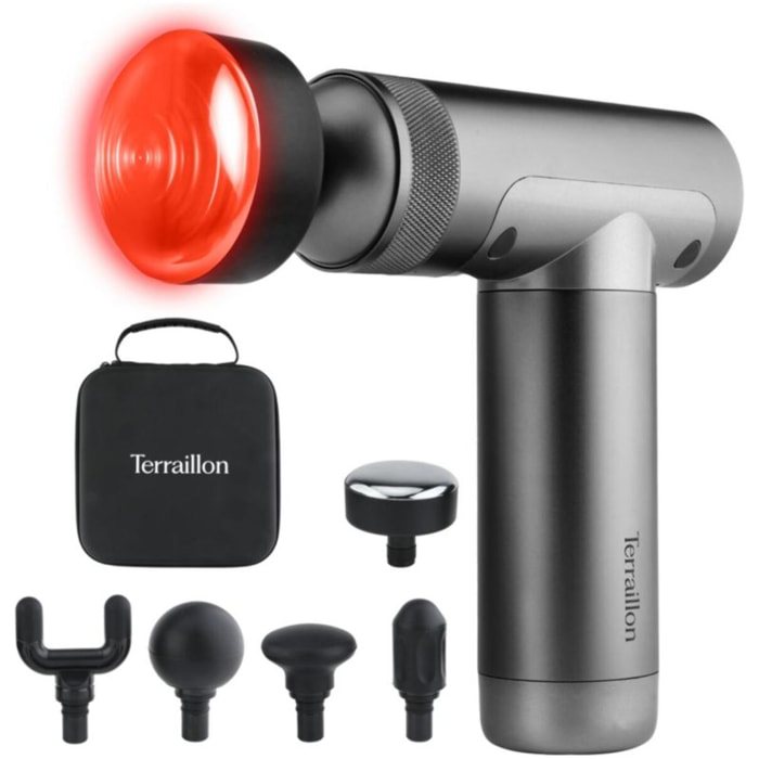 Pistolet de massage TERRAILLON 5 embouts
