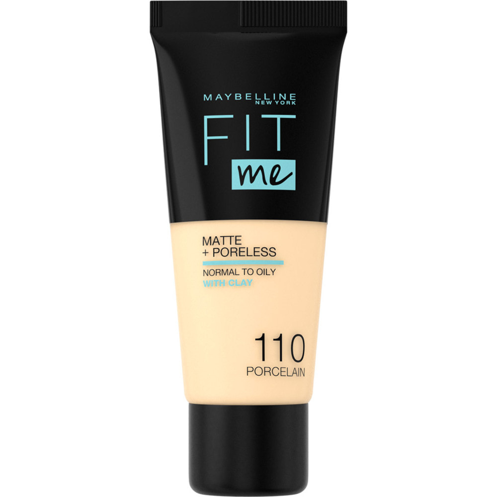 Maybelline New York Fit Me! Matte + Poreless Fond de teint 110 PORCELAINE 30 MLT