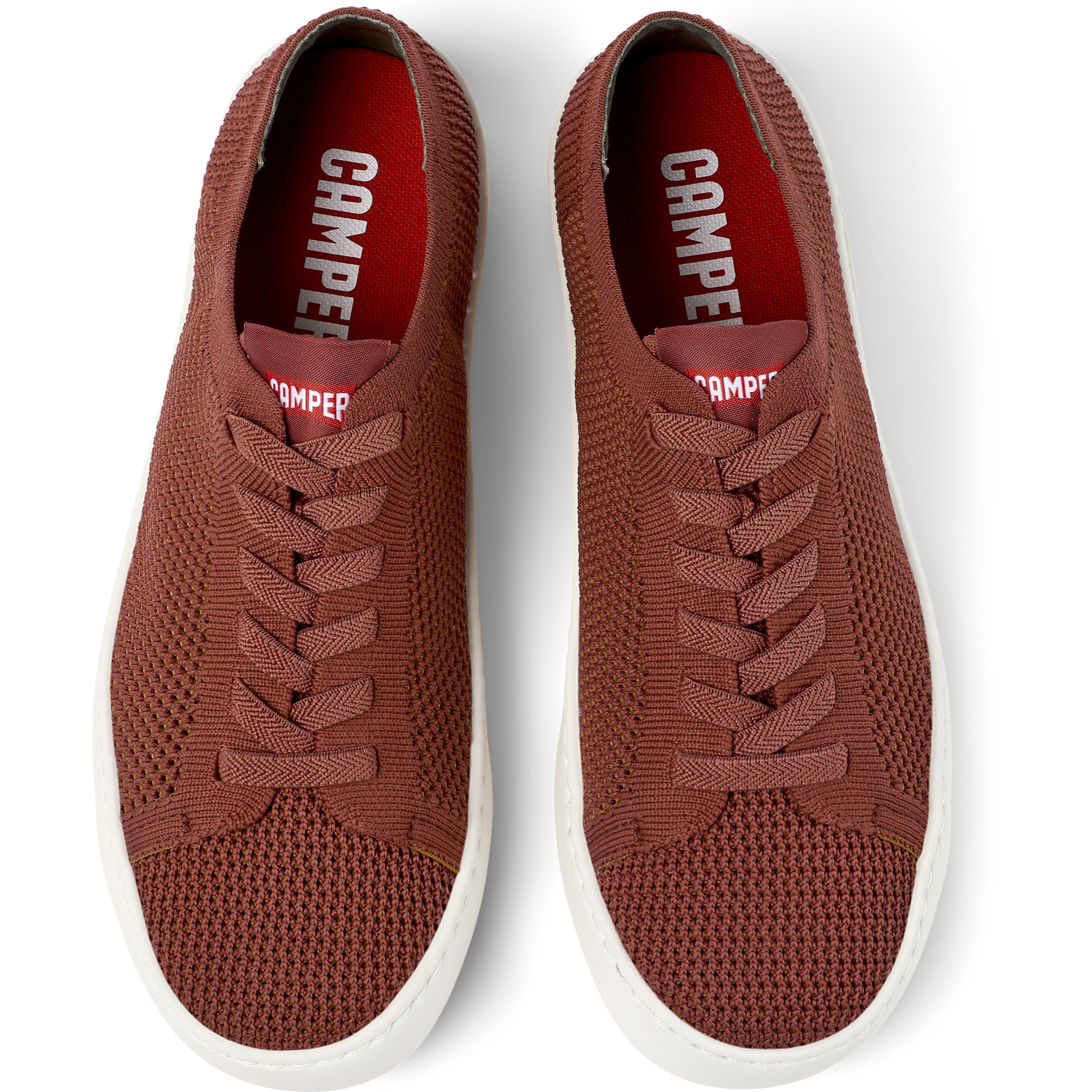 Sneakers - CAMPER Peu Touring - Rosso - Tessile tecnico (Poliestere riciclato)