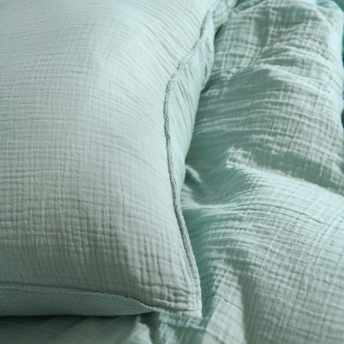 Housse de couette en gaze de coton, SIMPLEMENT GAUFRÉ
