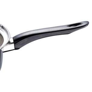 Bateria de cocina 5 piezas san ignacio palma de acero inoxidable apta para induccion