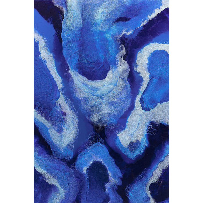 Tableau bleu malte Toile imprimée