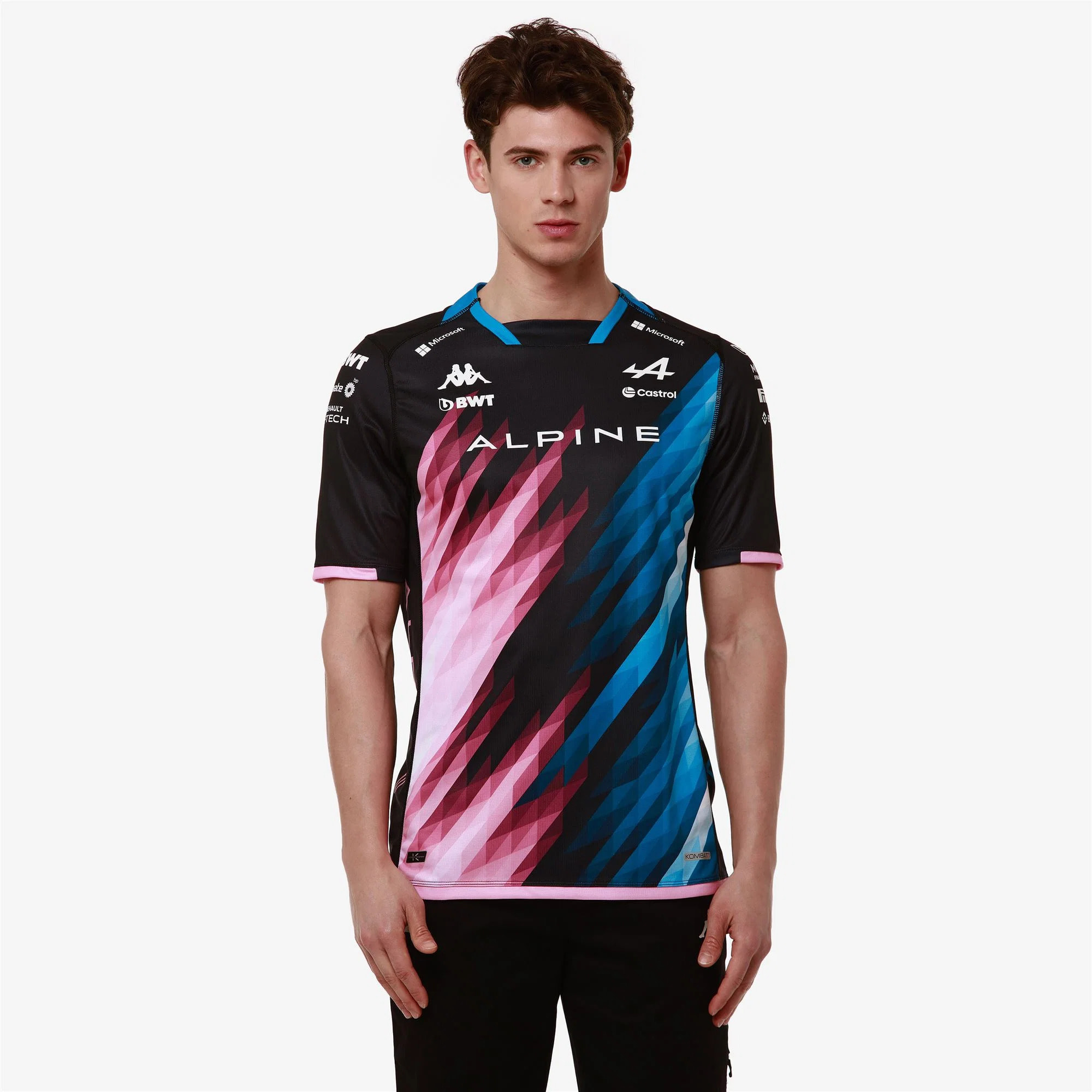 Kappa - Maglie gioco Uomo Nero - Kombat 2024 Gasly Alpine F1