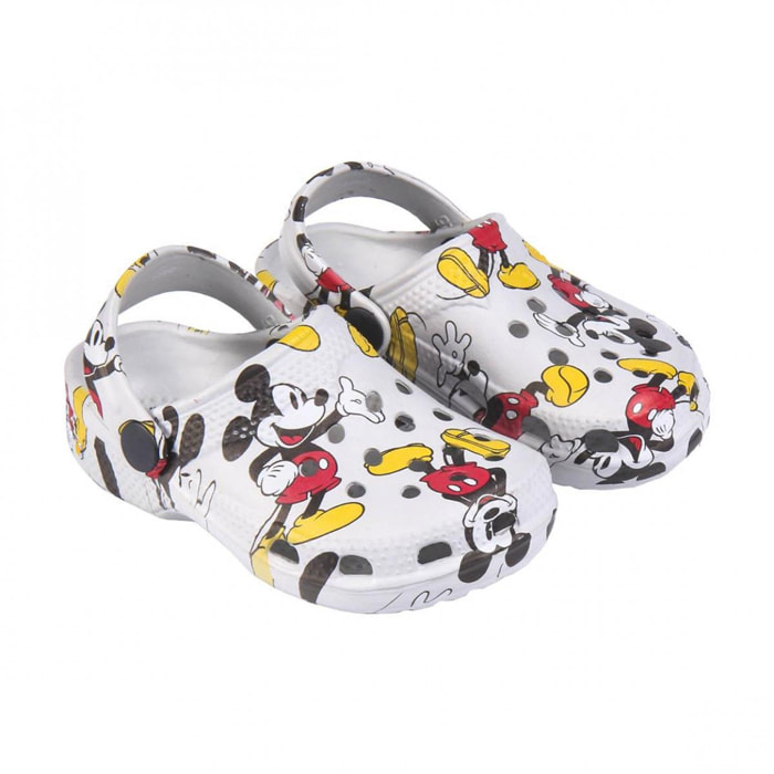 Sandali simil crocs Mickey Mouse Lui Disney Multicolor