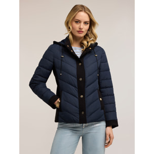 Motivi - Plumífero lightweight bimaterial - Azul