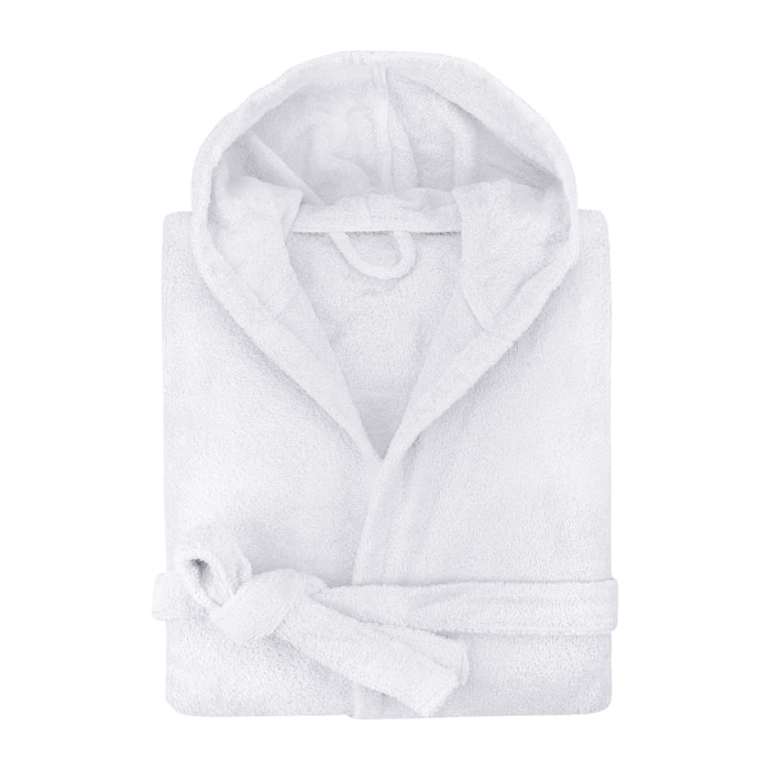 Peignoir capuche 100% Coton BIO, DOUCEUR NATURE