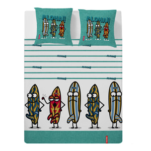 Sábana Encimera Quillas - 100% algodón -