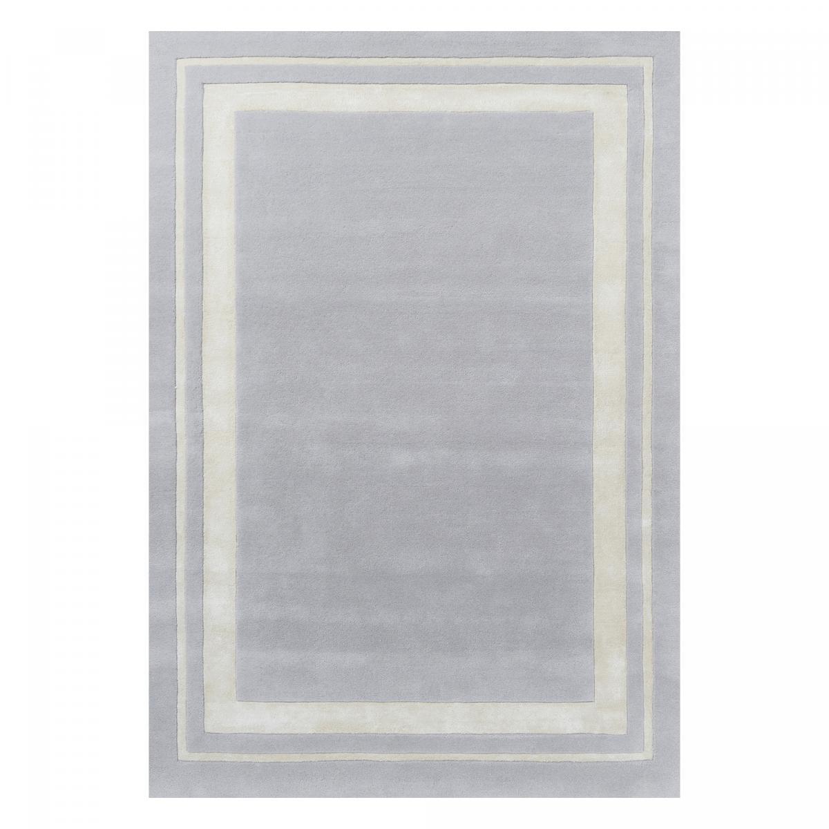 Tapis salon et chambre fait main en laine motif simple CHICDOUJ