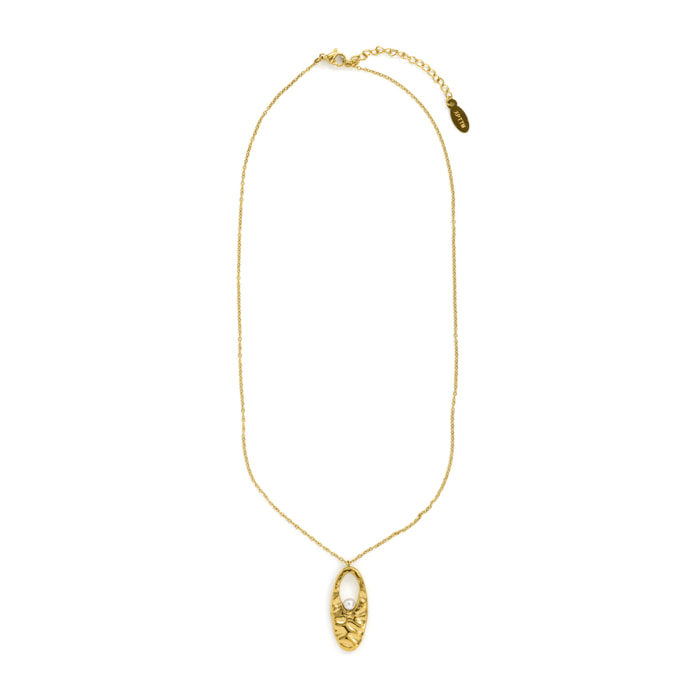 Collar Sasa acabado oro amarillo 18k