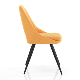 Oresteluchetta Set 2 Sedie ALBA YELLOW