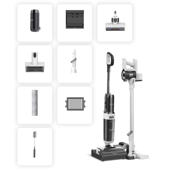Aspirateur laveur TINECO Floor One S6 Switch Stretch Plus