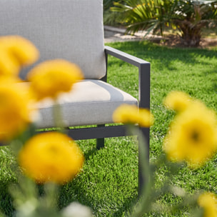 Salon de jardin aluminium 4 places ONARA