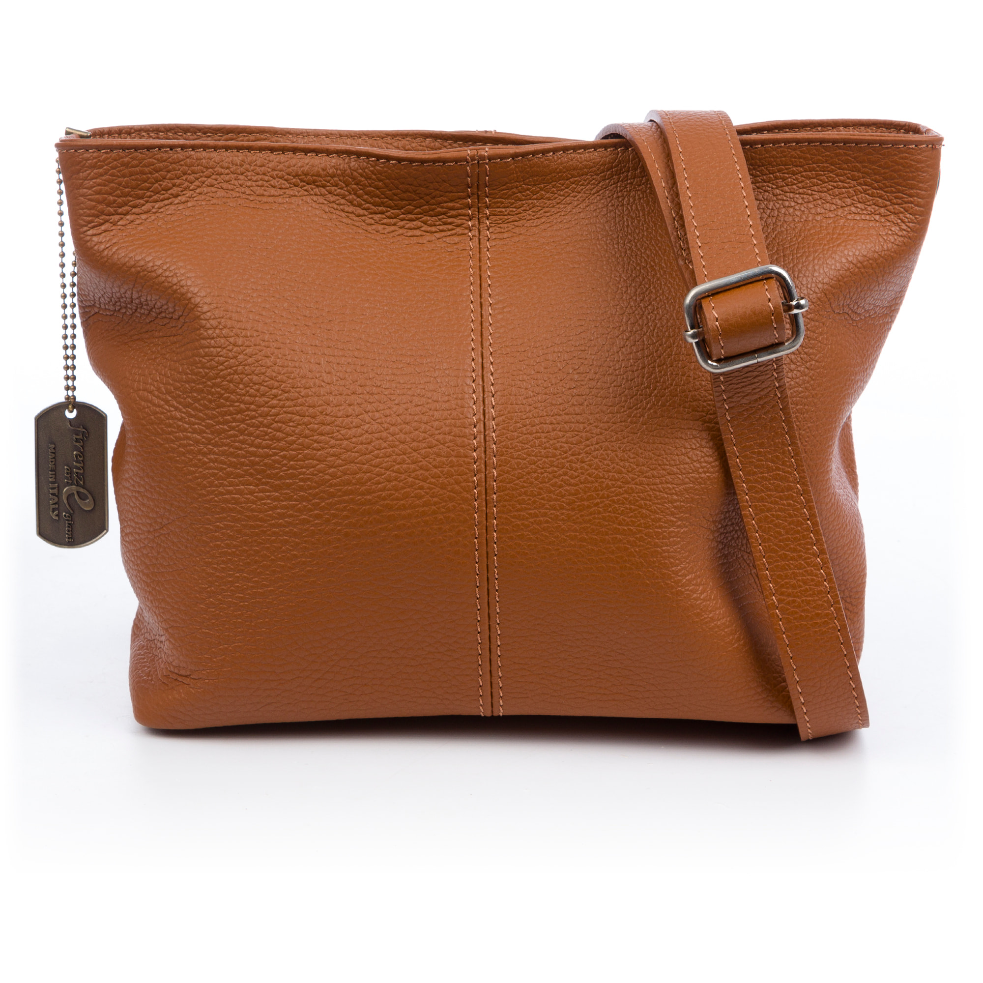 Battifollo Bolso de hombro Mujer. Piel auténtica Dollaro.