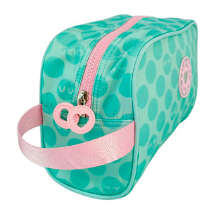 Necessaire Blin Blin Kiss Me. Resistente e spazioso.