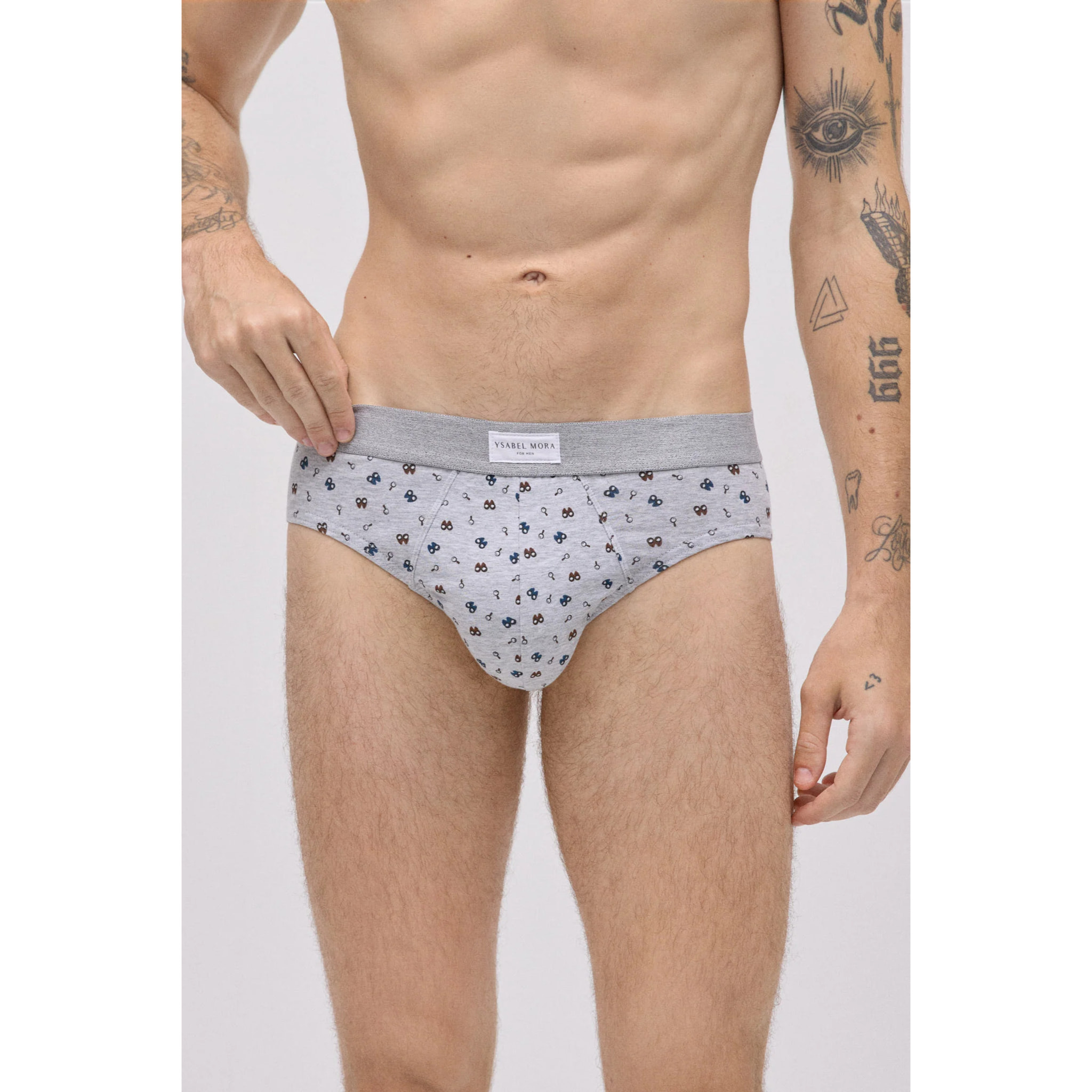 Confezione da 2 slip stampati