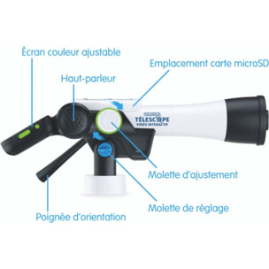 Télescope VTECH Genius XL - Téléscope Vidéo interactif