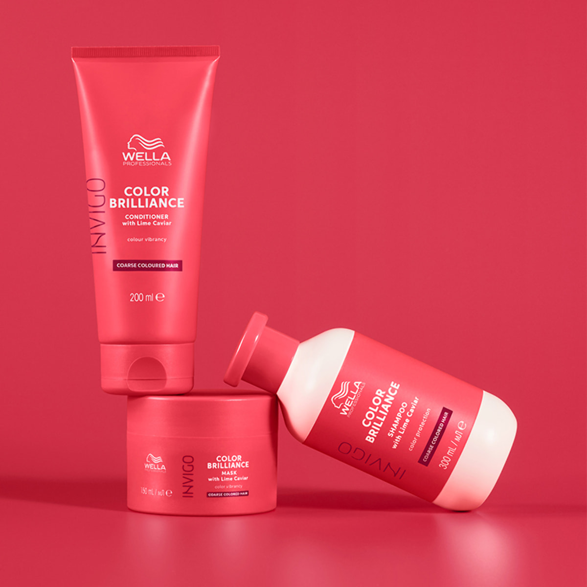 WELLA Invigo Color Brilliance Acondicionador de Pelo Grueso 1000ml