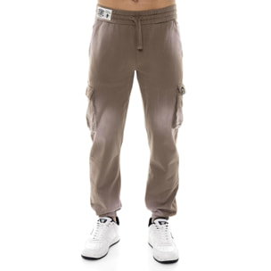 Pantalón cargo hombre Leone 1947 Apparel Vintage Dept elástico