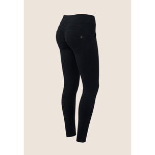 Pantaloni push up WR.UP® vita alta in cotone organico