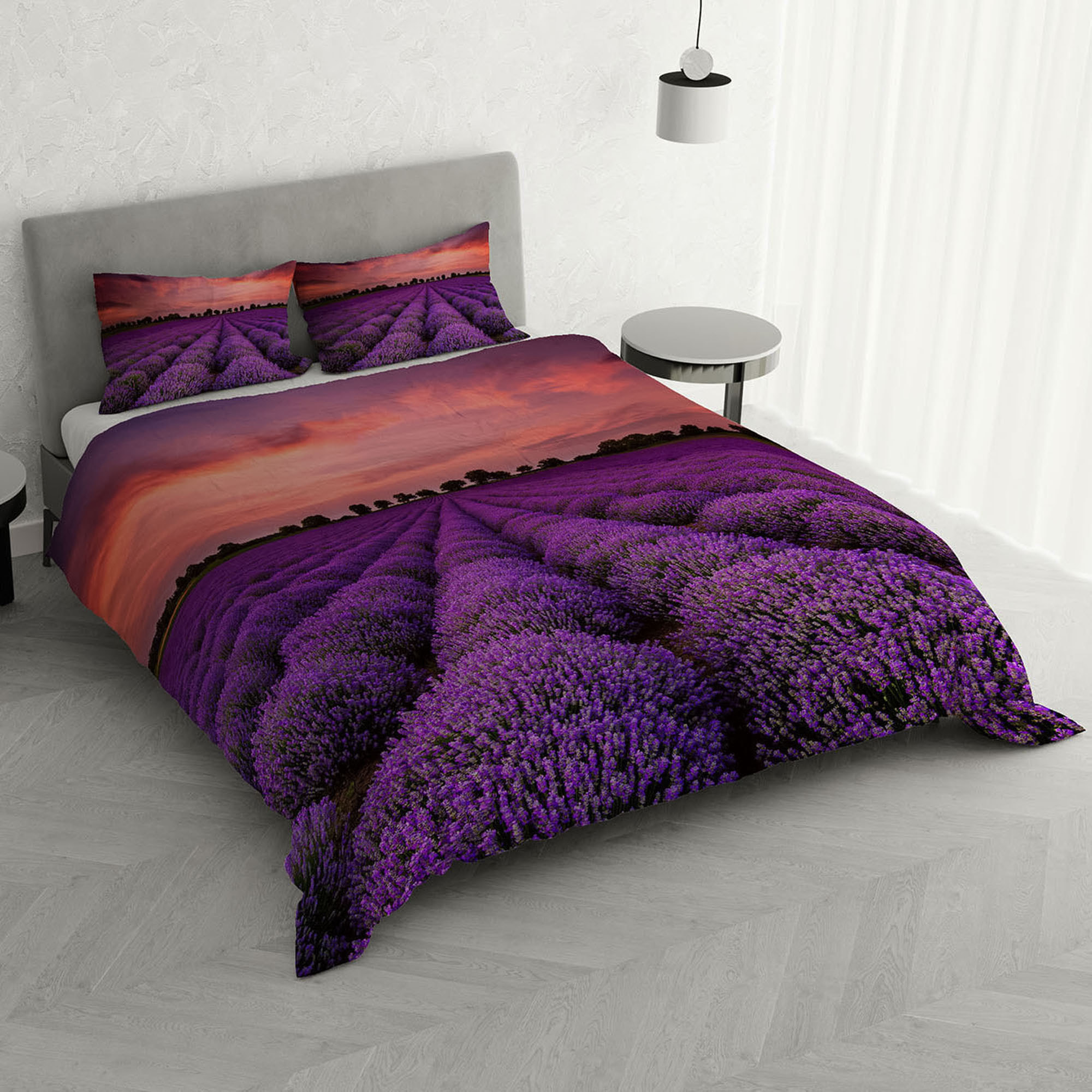 PARURE COPRIPIUMINO GOODNIGHT - STAMPA DIGITALE 100% Microfibra